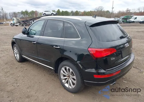 2015 Audi Q5 2.0T Premium from USA, damaged, VIN WA1CFAFPXFA015611
